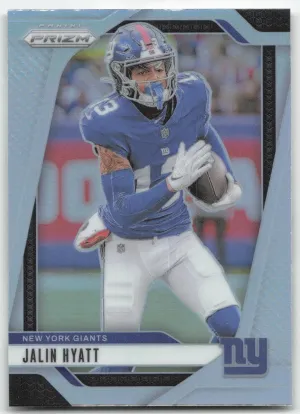 Jalin Hyatt 2024 Panini Prizm Silver New York Giants