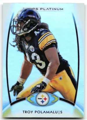 Troy Polamalu 2012 Topps Platinum Steelers