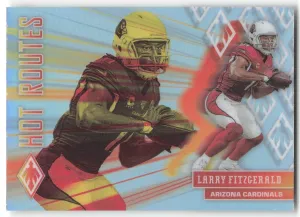 Larry Fitzgerald 2020 Panini Phoenix Hot Routes Arizona Cardinals
