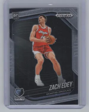 Zach Edey Rookie 2024-25 Panini Prizm Black Memphis Grizzlies