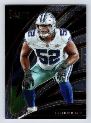 Tyler Booker RC 2025 Panini Select Dallas Cowboys