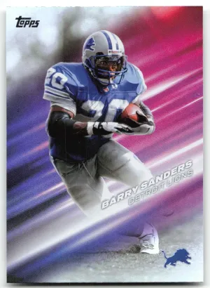 Barry Sanders 2026 Topps Flagship Greats Of The Game Detroit Lions