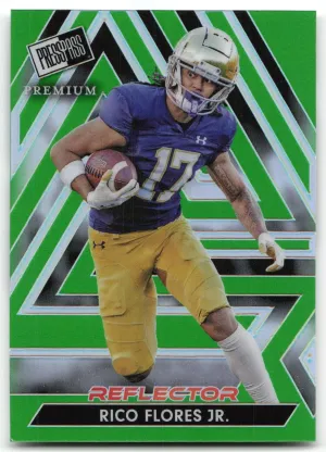 Ainias Smith 2024 Press Pass Premium Reflector Prismatic Green #/5 Texas A&M
