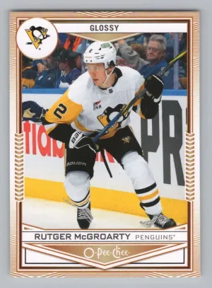 Rutger McGroarty 2024-25 Upper Deck O-Pee-Chee Glossy Pittsburgh Penguins