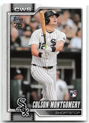 Colson Montgomery Rookie 2026 Topps Chicago White Sox