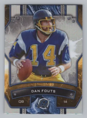 Dan Fouts 2024 Topps Resurgence Refractor San Diego Chargers