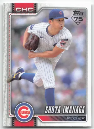 Shota Imanaga 2026 Topps Chicago Cubs