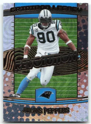 Julius Peppers 2025 Panini Revolution Gridiron Legacy Carolina Panthers