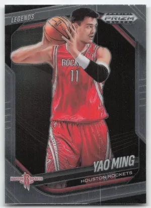 Yao Ming 2024-25 Panini Prizm Black Houston Rockets