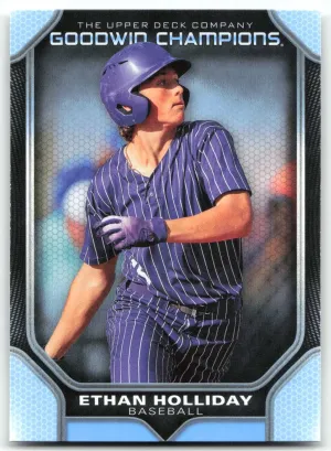 Ethan Holliday 2024 Upper Deck Goodwin Champions