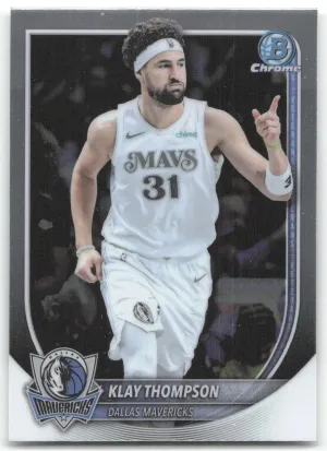 Klay Thompson 2025-26 Bowman Chrome Dallas Mavericks