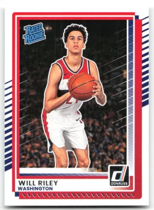 Will Riley 2025-26 Donruss Washington Wizards