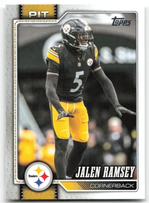 Jalen Ramsey 2026 Topps Flagship Pittsburgh Steelers
