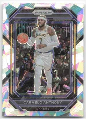 Carmelo Anthony 2022-23 Panini Prizm Prizms Ice Los Angeles Lakers