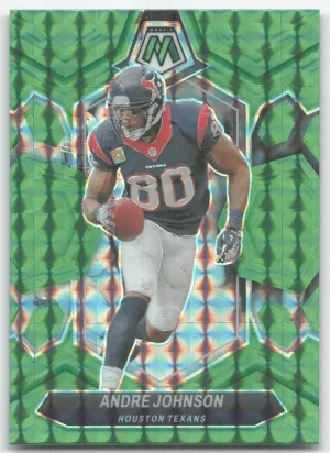 Andre Johnson 2024 Panini Mosaic Mosaic Green Houston Texans