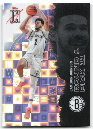 Cameron Johnson 2025-26 Topps Signature Class Chrome Pandora Refractors