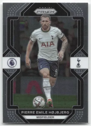 Pierre Emile Hojbjerg 2022-23 Panini Prizm Premier League Tottenham Hotspur