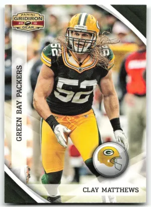Clay Matthews 2010 Panini Gridiron Gear Packers