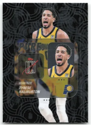Tyrese Haliburton 2025-26 Topps Signature Class Pure Indiana Pacers