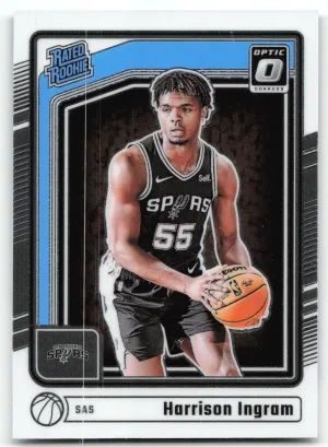 Harrison Ingram RC 2024-25 Donruss Optic Spurs