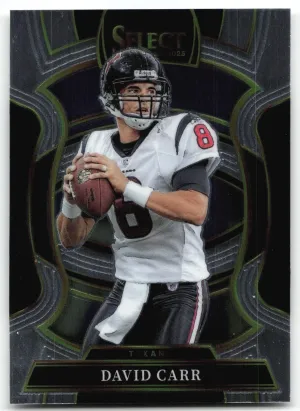 David Carr 2025 Panini Select Houston Texans