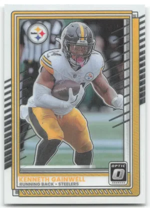 Kenneth Gainwell 2025 Donruss Optic Pittsburgh Steelers
