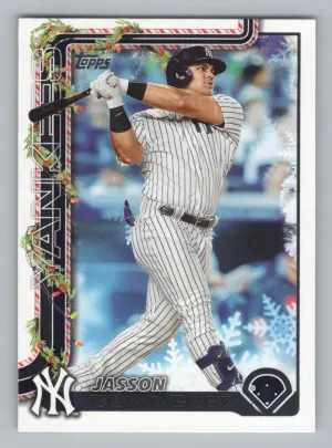 Jasson Domínguez 2025 Topps Holiday New York Yankees