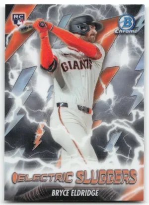 Bryce Eldridge Rookie 2026 Bowman Electric Sluggers San Francisco Giants