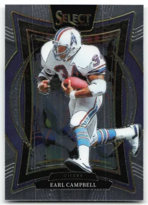Earl Campbell 2024 Panini Select Houston Oilers