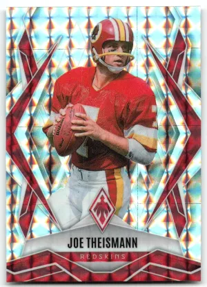 Joe Theismann 2025 Panini Phoenix Silver Pyramids Prizm Washington Redskins