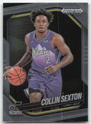 Collin Sexton 2024-25 Panini Prizm Black Utah Jazz