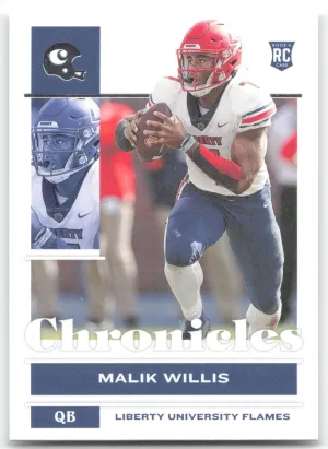 Malik Willis 2022 Panini Chronicles Draft Picks Liberty Flames
