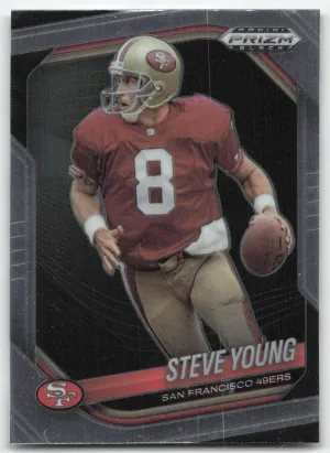 Steve Young 2025 Panini Prizm Black San Francisco 49ers