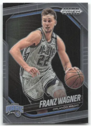 Franz Wagner 2024-25 Panini Prizm Black Orlando Magic