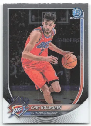 Chet Holmgren 2025-26 Bowman Chrome Oklahoma City Thunder