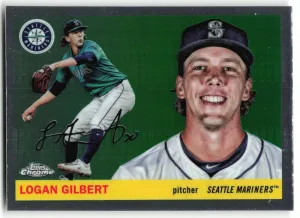 Logan Gilbert 2025 Topps Chrome Platinum Seattle Mariners