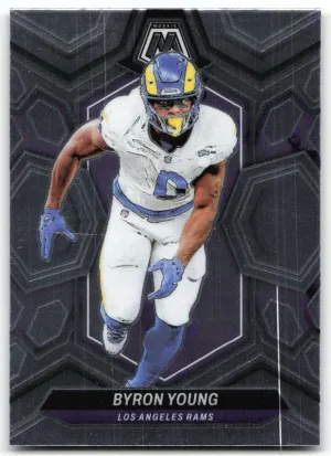 Byron Young 2024 Panini Mosaic Los Angeles Rams