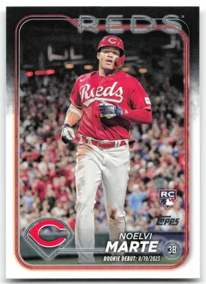 Noelvi Marte 2024 Topps Update Cincinnati Reds