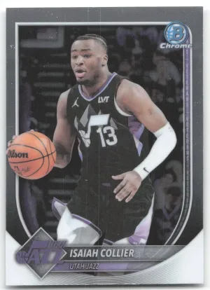 Isaiah Collier 2025-26 Bowman Chrome Utah Jazz