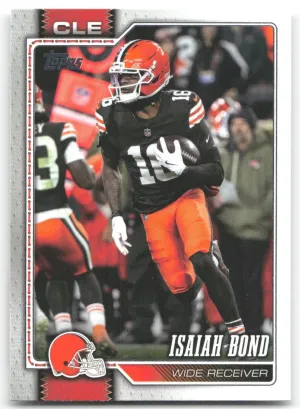 Isaiah Bond 2026 Topps Flagship Cleveland Browns