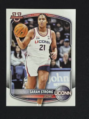 Sarah Strong 2025-26 Bowman Prospects Connecticut Huskies