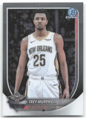 Trey Murphy III 2025-26 Bowman Chrome New Orleans Pelicans