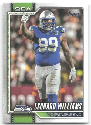 Leonard Williams 2026 Topps Flagship Seattle Seahawks