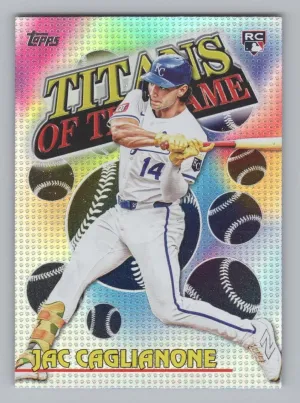 Jac Caglianone 2026 Topps Titans of the Game Kansas City Royals