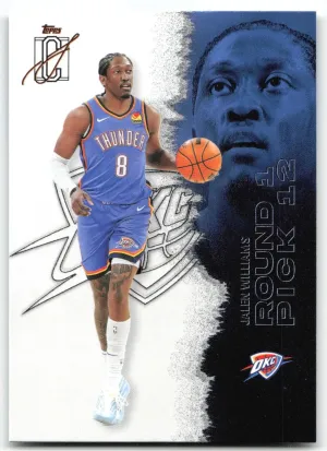 Jalen Williams 2025-26 Topps Signature Class Oklahoma City Thunder