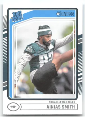 Ainias Smith Rookie 2024 Donruss Philadelphia Eagles