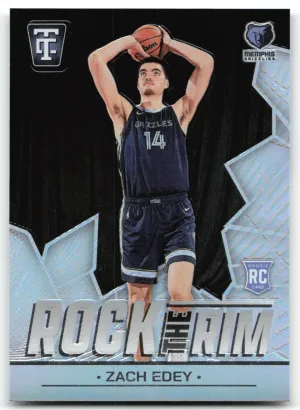 Zach Edey 2024-25 Panini Totally Certified Rock the Rim Grizzlies