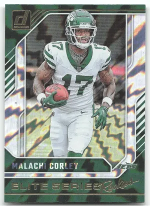 Malachi Corley 2024 Donruss Elite Series Rookies New York Jets
