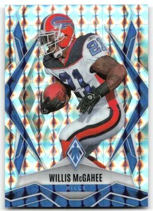 Willis McGahee 2025 Panini Phoenix Silver Pyramids Prizm Buffalo Bills