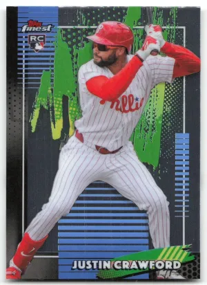 Justin Crawford RC 2026 Finest Philadelphia Phillies